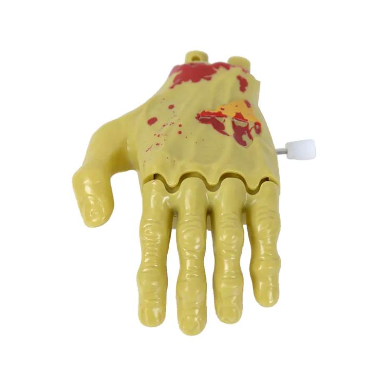 1pc Halloween Running Skull Pumpkin Mummy Broken Hand Wind Up Toys Interesting Children's Toys Halloween Party Gifts For Kids
