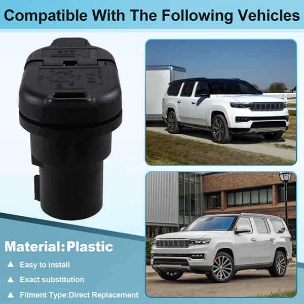 

68284110AA: Fits 2017-2024 Jeep Grand Cherokee Trailer Tow Hitch Socket None
