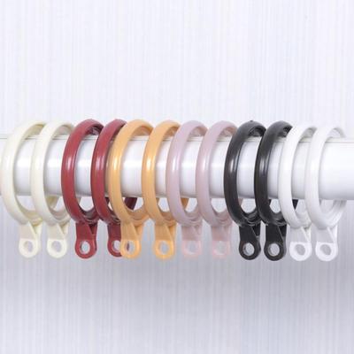 Simple Curtain Decor Hanging Loop Buckle Curtain Rings Roman Rod Clip Hook Curtain Accessories