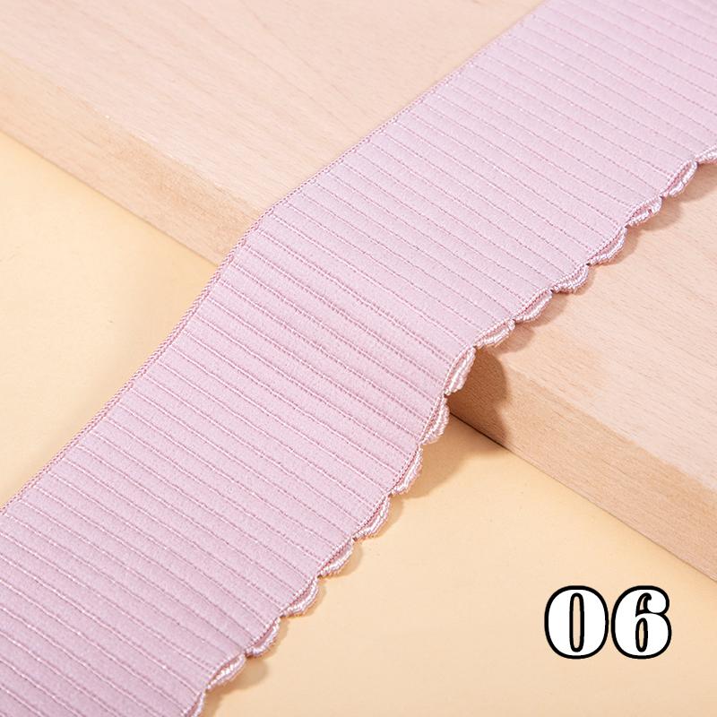 3M Spitzenbesatzstoff 5cm Stretchband Hochelastische Bänder Bund Für DIY Nähen Rock Kleidungsstück Hose Patchwork Zubehör