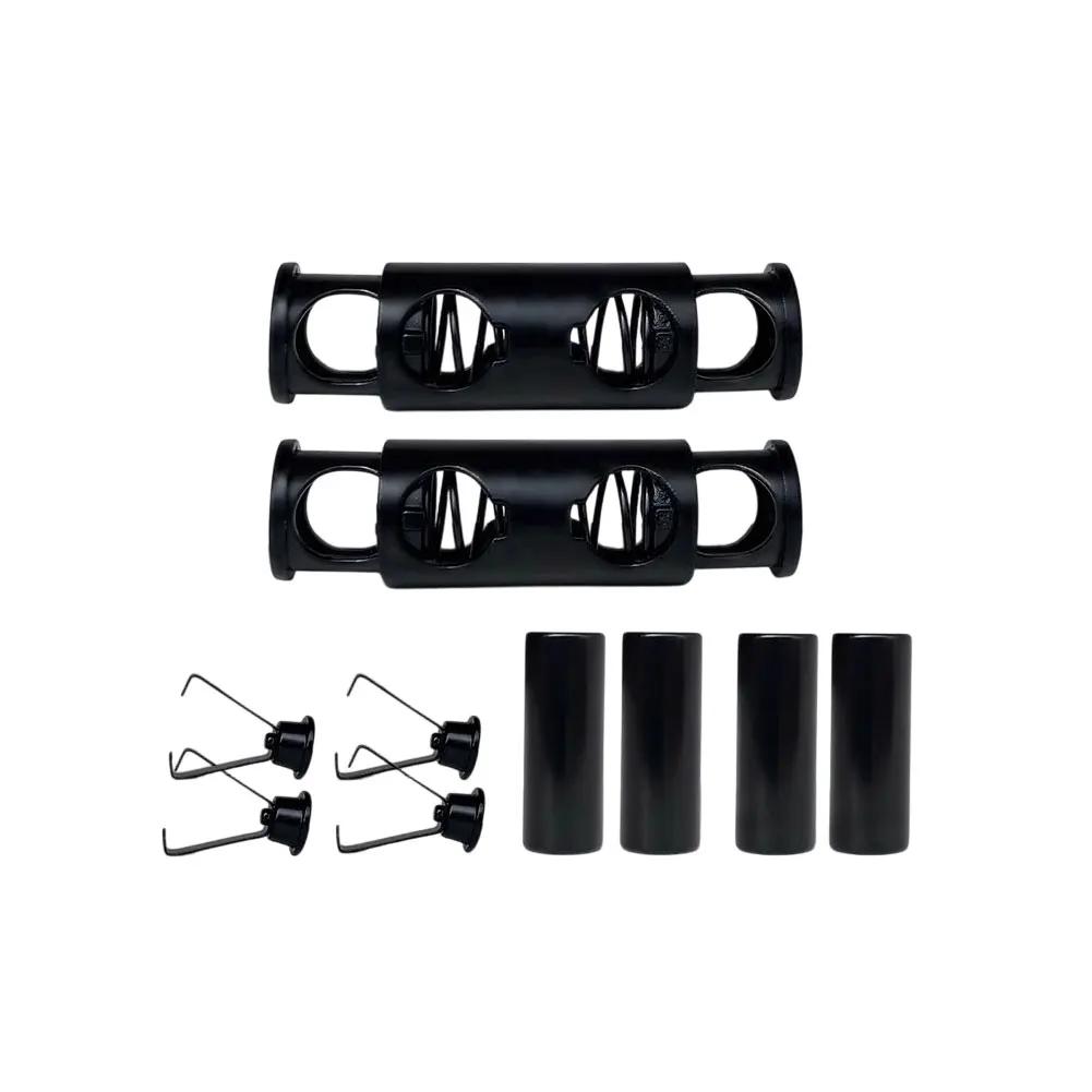 

1 Pair Premium Metal Capsule Buckle Connector Durable Lazy Quick Tie Shoelace Parts For Casual Sneakers Shoes