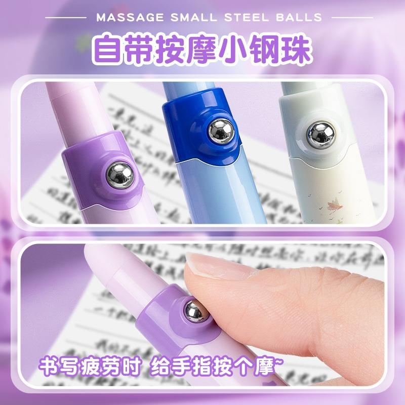 Cute Retractable Erasable Fountain Pen For Kids Handwriting Practice Correction Grip