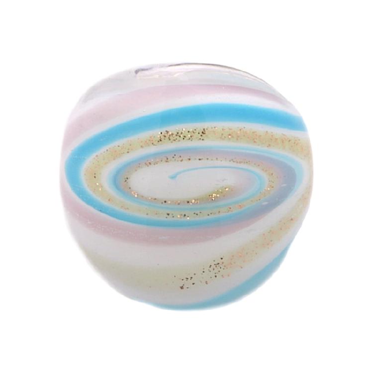 Umělecky zhotovené skleněné prsteny s květinovými motivy obalené drátkem Etnické galaktické téma Pohodlné šperky Kulturní designy