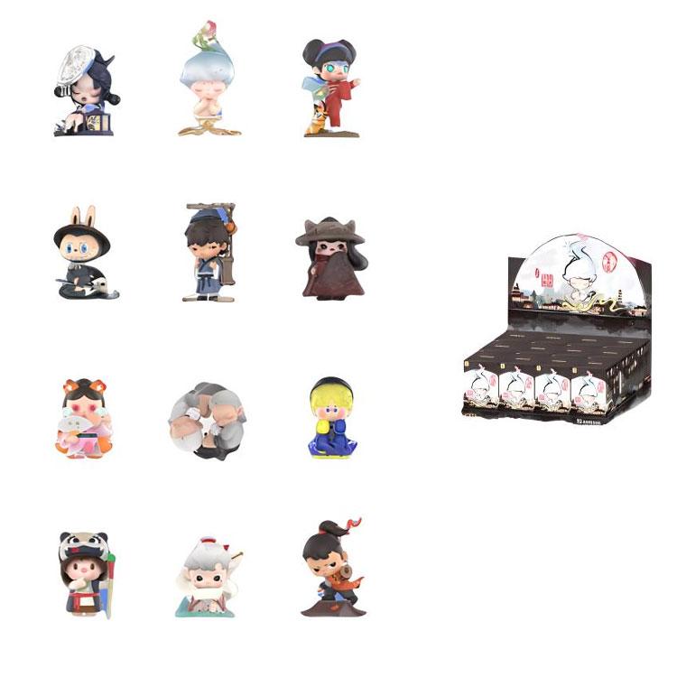 New POP MART No Double Lock Mystery Boxes Single Mystery Box/Full Box 12 Pcs PPMT-2408-0059