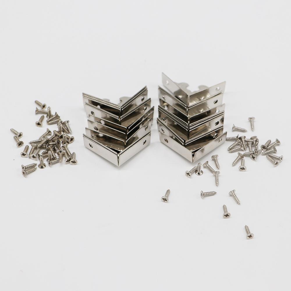 Wooden Case Decorative Metal Crafts Corner Foot Corner Brackets Corner Protector for Furniture