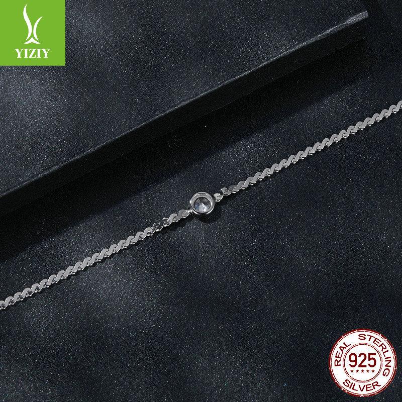 50 Points Shining Moissanite Bracelet, Noble And Elegant S925 Sterling Silver Moissanite Bracelet.