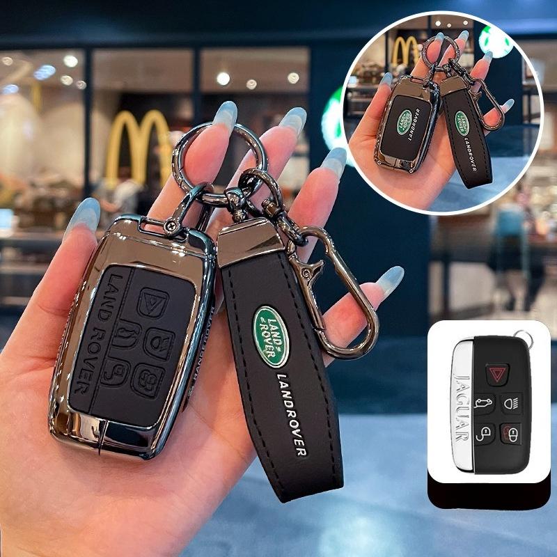 2024 Sonderedition Land Rover Schlüsselhülle für Range Rover Discovery 4 Sport / Evoque / Defender / Velar Auto Schale Schnalle Tasche