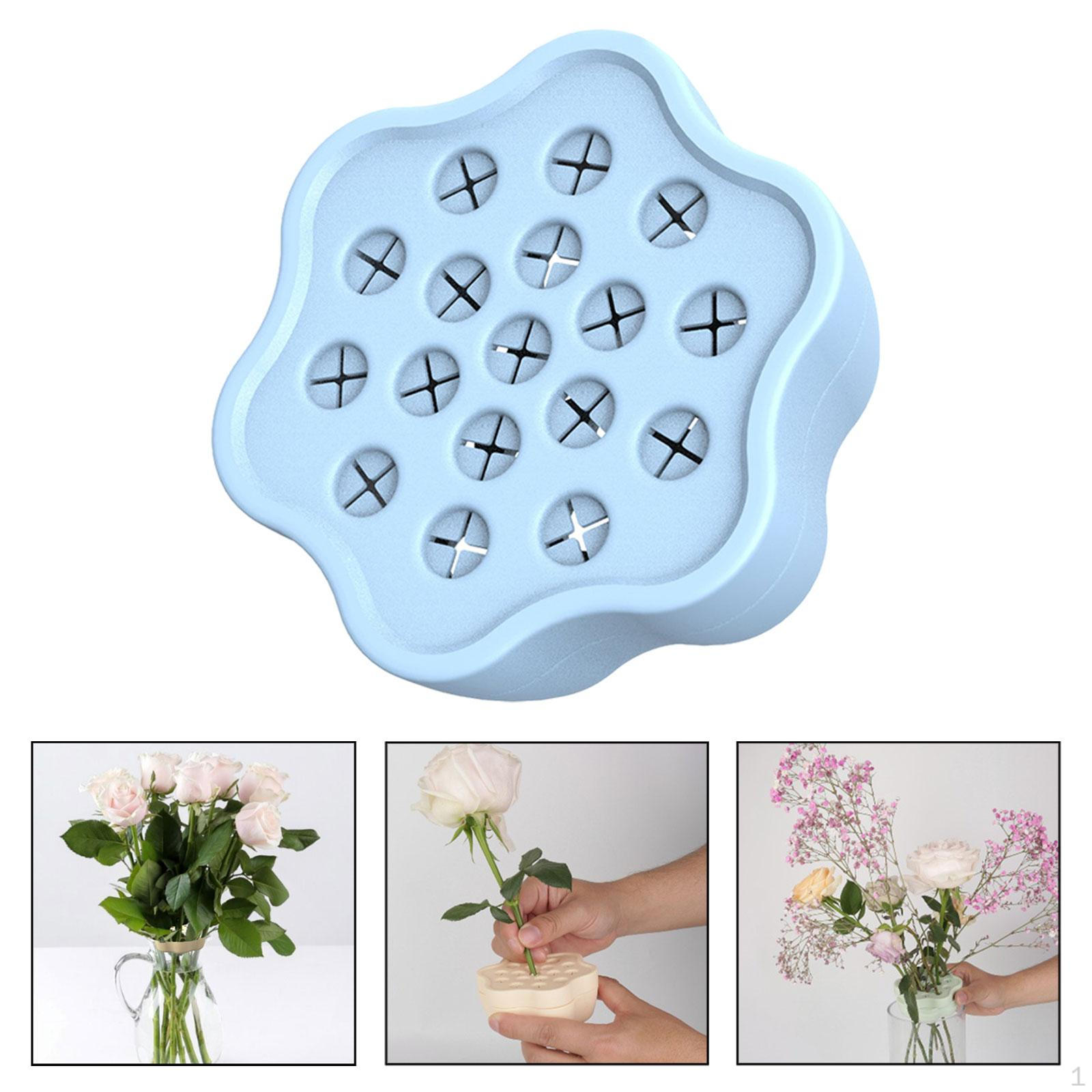 

Спиральный держатель стебля икебаны, букет цветов своими руками для цветов Small синий