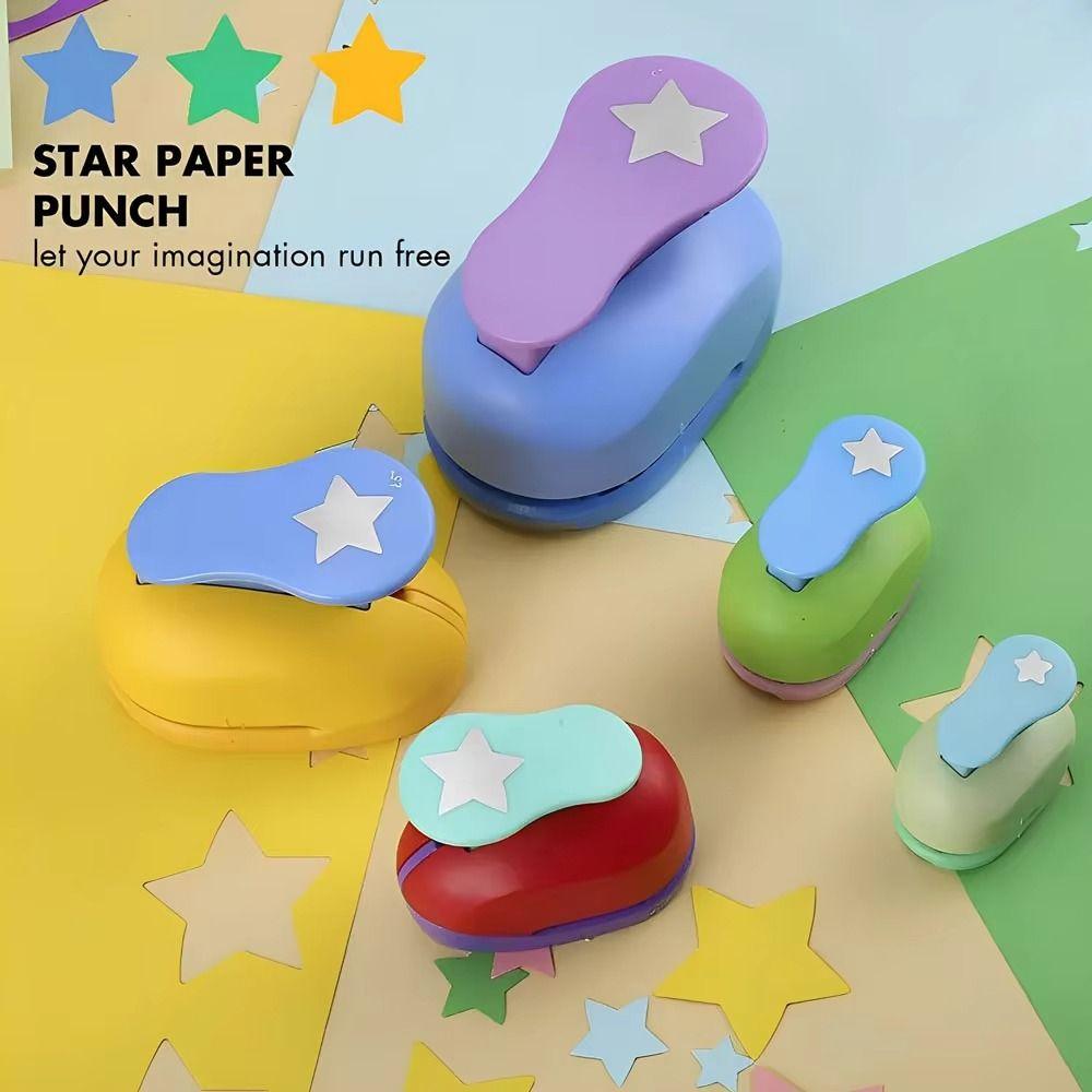 Labor-saving Embossing Machine 8/16/22/31/50mm Star Punching Machine Scrapbooking