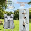 Breathable Multi-Pocket Sports Vest for Outdoor Running and Hiking