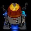 P10102 DIY LED Light Kit For Lego 75416 Chopper (C1-10P)™ Astromech Droid Assembled Building Block Toy Decoration Adjustable Lighting Accessories