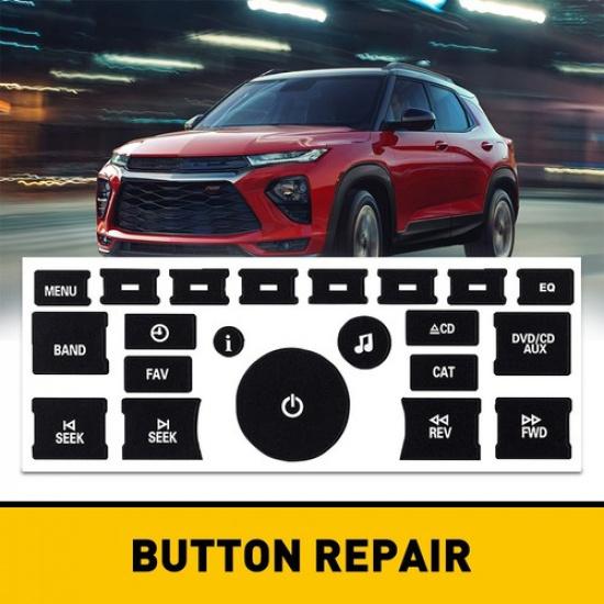 Radio Control Button Repair Decals Stickers Car For Interior GM GMC EOA