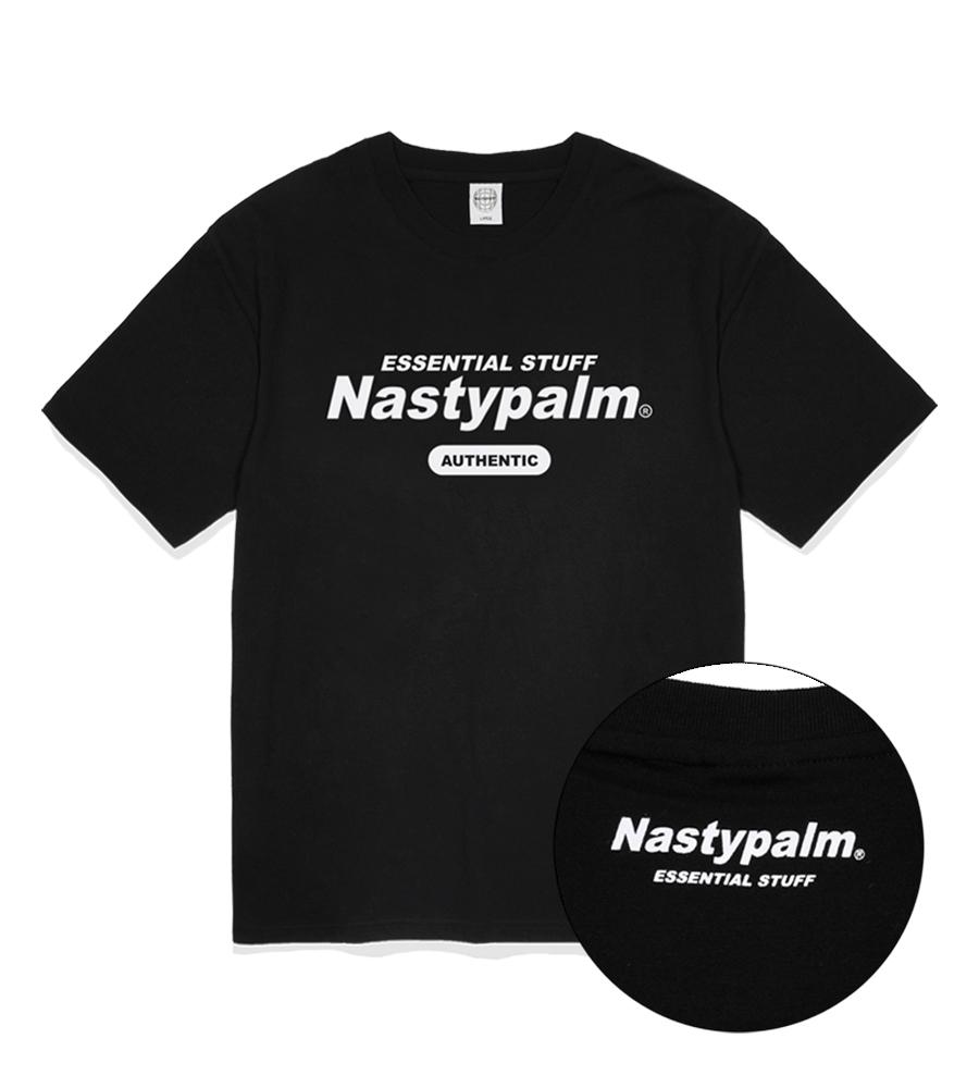 NP STUDIO Nasty Authentic Logo T-Shirt Black