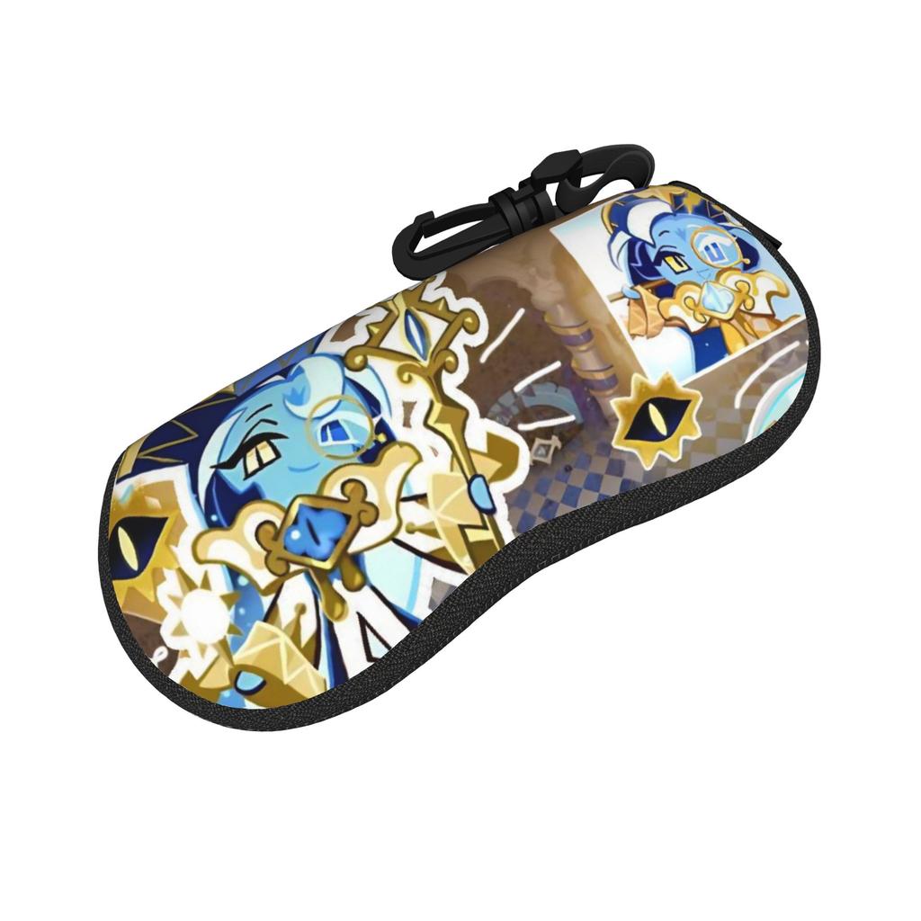 Gold Shadow Milk Cookie Run Kingdom Glasses Case Unisex Protective Box CRK Cartoon Game Glasses Box Glasses Box