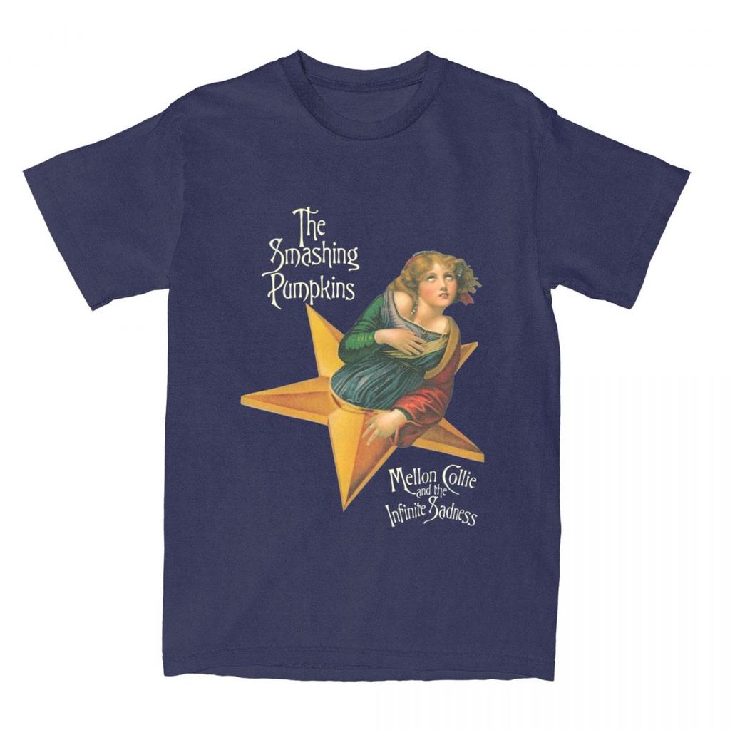 The Smashing Pumpkins TShirt Beach Mellon Collie and the Infinite Sadness YK T Shirts Cotton Tee Shirt For Unisex Top Tees