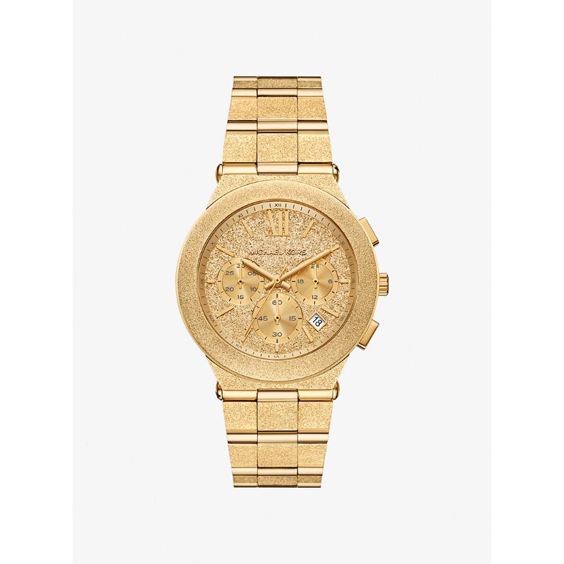 Большие часы Michael Kors Billie с матовым золотым покрытием MK7556 золотой