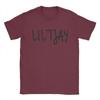Men Lil Tjay T Shirts Pure Cotton Clothing Vintage Short Sleeve Crewneck Tees Plus Size T-Shirt