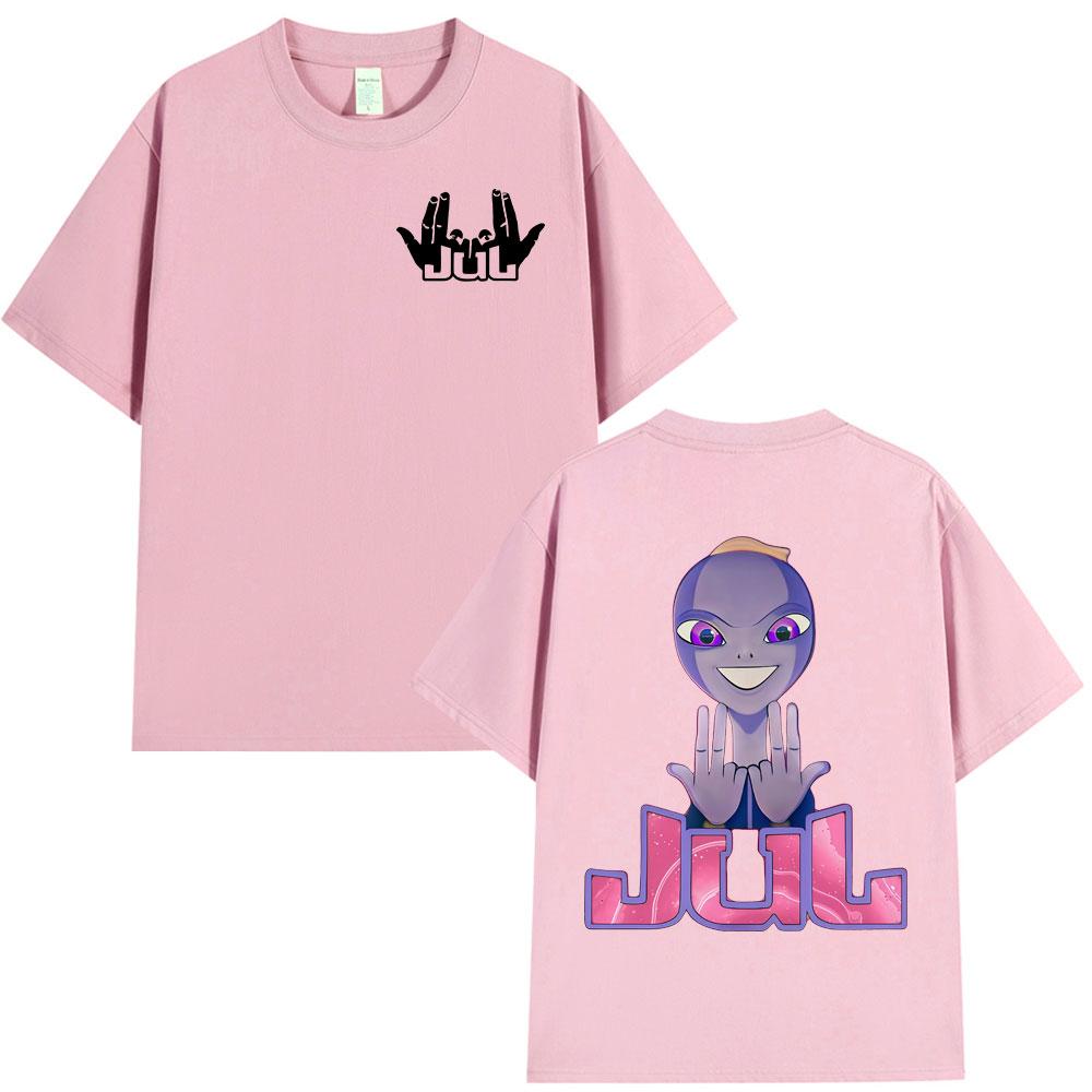 Rapper Jul Graphic T Shirt Men Women Clothing Fashion Hip Hop Vintage T-shirt Casual Cotton Cozy Short Sleeve Oversized T-shirts