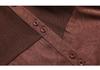 Spring Casual Polo Neck Shirt for Middle-Aged Mothers (40-49)