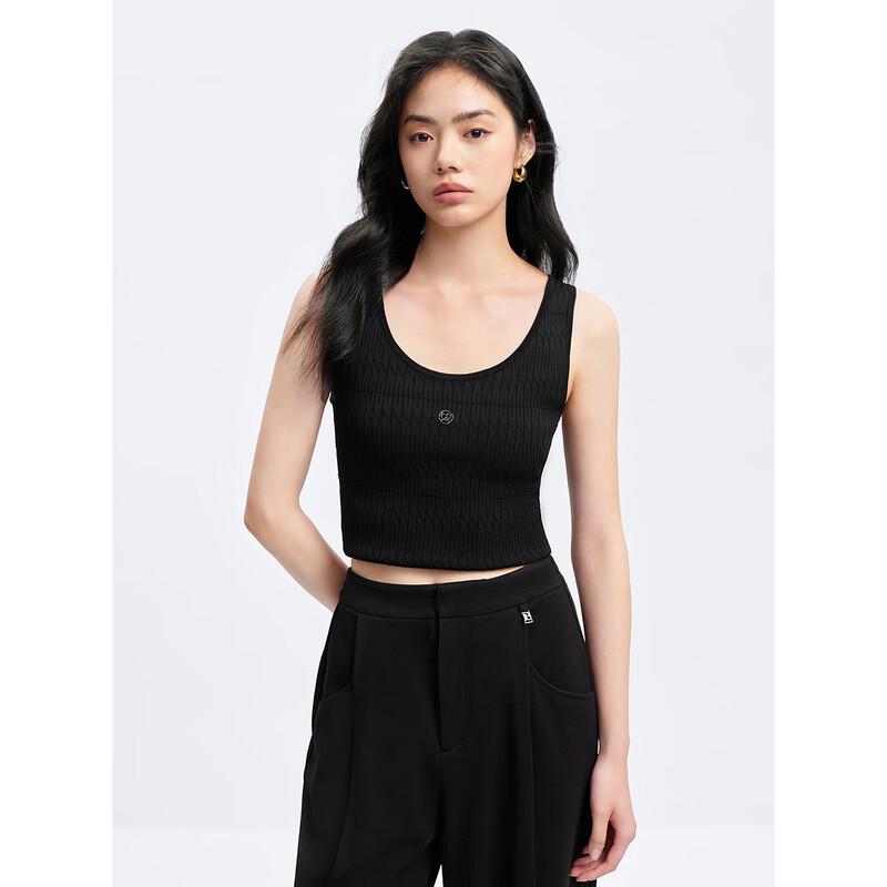 PEACEBIRD Women's Miu Style Knit U-Neck Vest