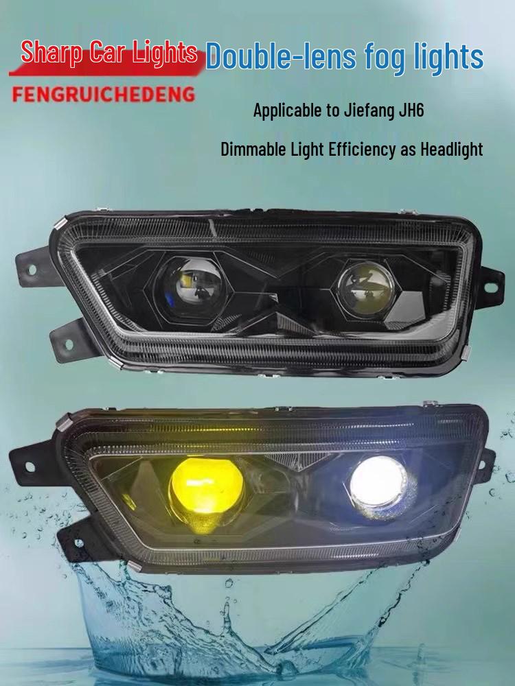 FAW Jiefang JH6 Double Mirror LED Headlight with Super Bright Laser Lens