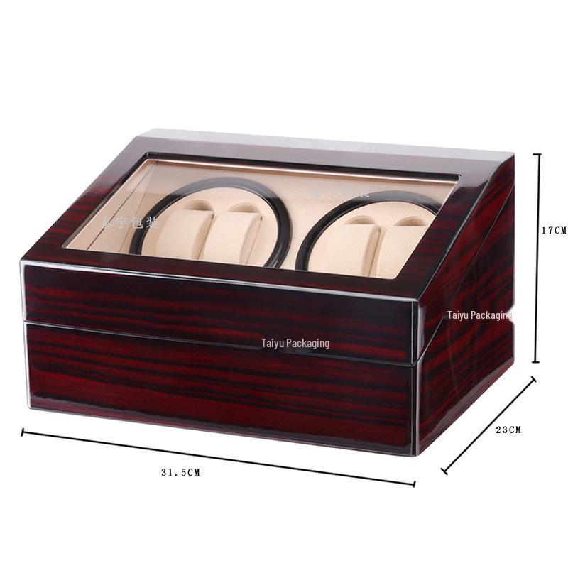 Painted Shaker Automatic Watch Winder and Storage Box for 10 Watches