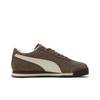 Puma Pantofi unisex Roma Suede Totally Taupe Maro Cald-Alb 398635-07