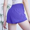 Women's Quick-Dry Breathable Yoga and Running Shorts - Summer Anti-Exposure, Fake Two-Piece Design