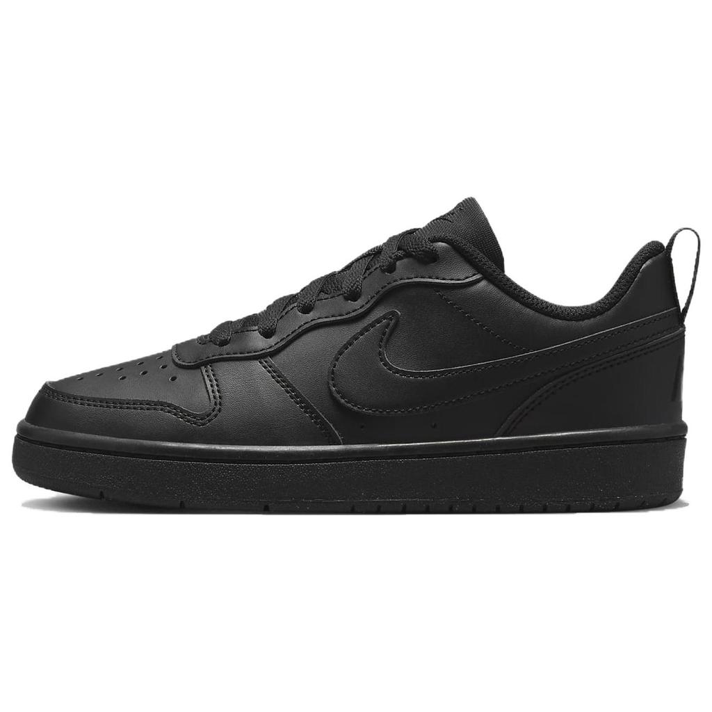New Nike Court Borough Low Recraft GS 'Triple Black' DV5456-002