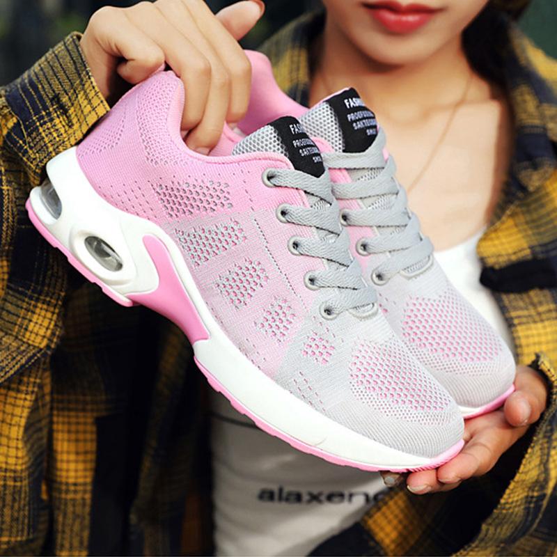 Women/Girls Leather  Soft Soled Middle Top Dance Shoes  Jazz Practice Dance Shoes Dance Sneakers