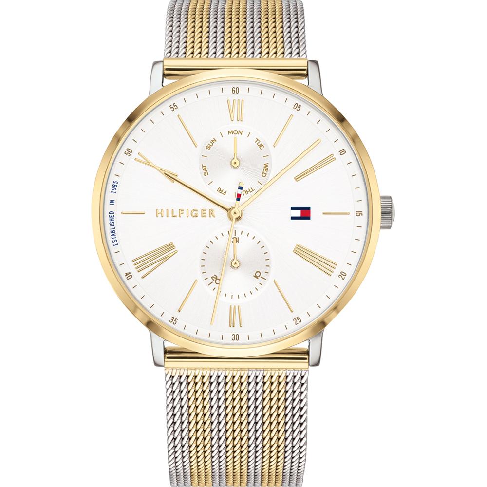 

Tommy Hilfiger Jenna White Bicolor Metal Ladies Quartz Watch 1782074 белый