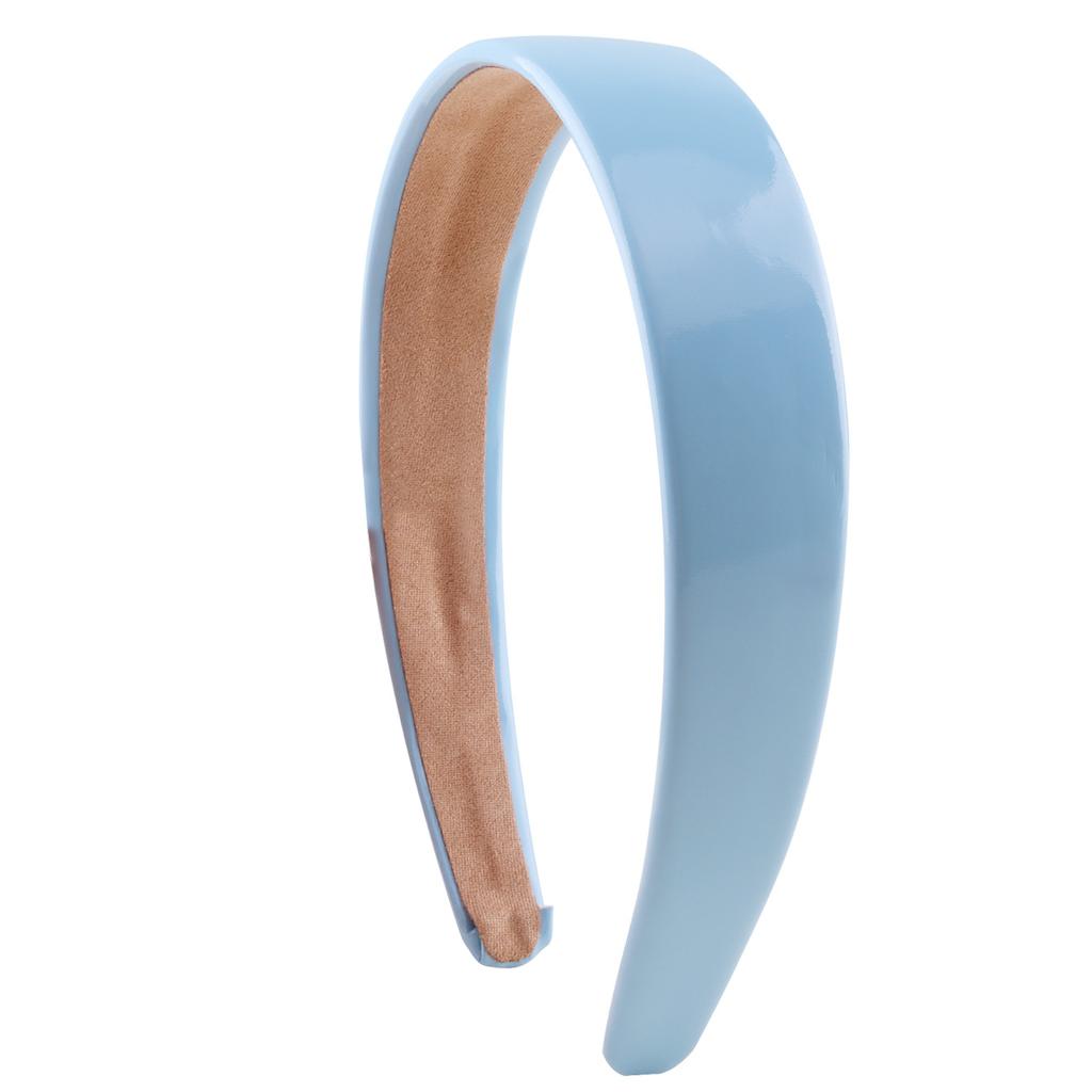 Women's PU Leather Headband 3cm Wide Non-Slip Fashion Hair Accessories for Kids and Girls Children Party Headwear Hairbands