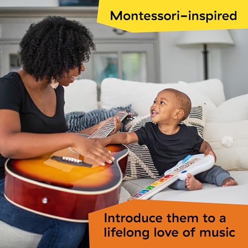 Kids II Japan Baby Einstein Magic Touch Guitar [Ages 12 Months and Up] Rock Music Instrument Wooden Toy 12396