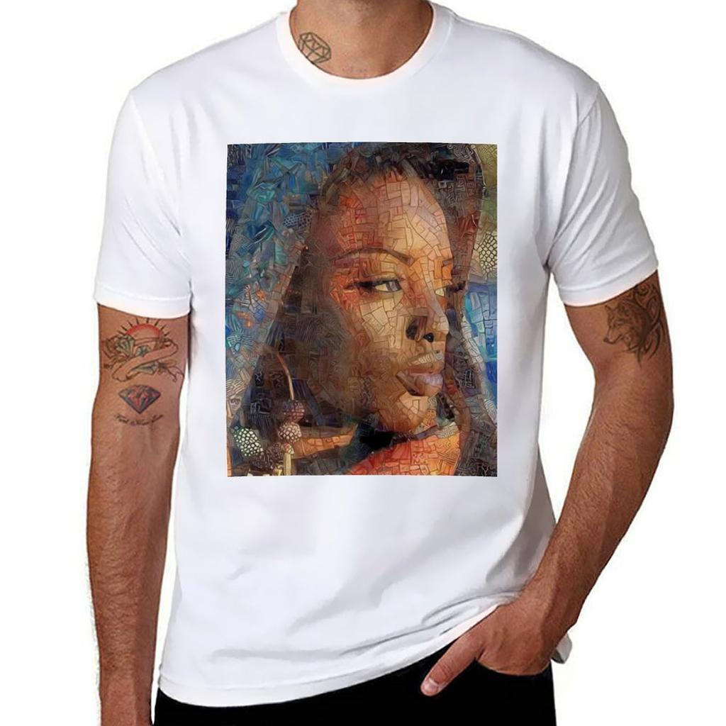 AFRICAN QUEEN TShirt Trendy Print Short Sleeve TShirt