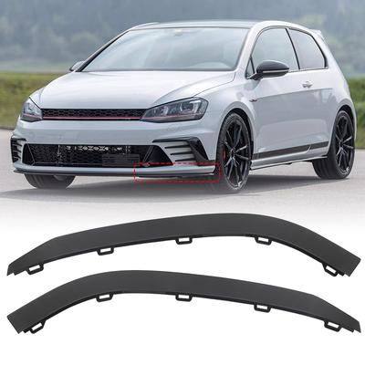 Lèvre Inférieure de Pare-chocs Avant Gauche Droite Spoiler Bas Déflecteur d'Air Garniture Pour Volkswagen VW Golf MK7 GTI 2015 2016 2017 5GG8059039B9