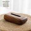 UOSUUOSU Walnut Wood Tissue Box