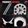 MAYASAF Engine Timing Chain Kit for Chevy Astro 1999-2003, Blazer 1999-2003, Express 1500 1999-2003, Express 2500 1999-2003, for GMC Sonoma