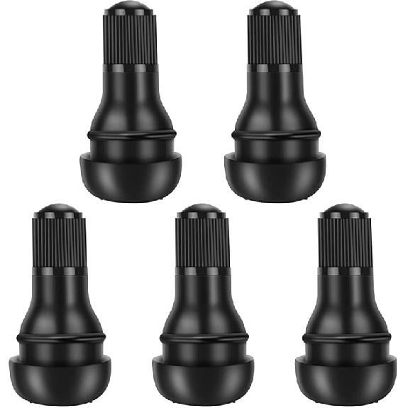 Riseuvo 5pcs TR600 High Pressure Tire Valve Stem - High-Pressure Tubeless Snap-in Valves Good for Larger or Heavy-Duty Vehicle
