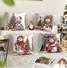Christmas Pillow Case Home Nap Lumbar Pillow Pillow Sofa Bedside Cushion Cover Pillow Case