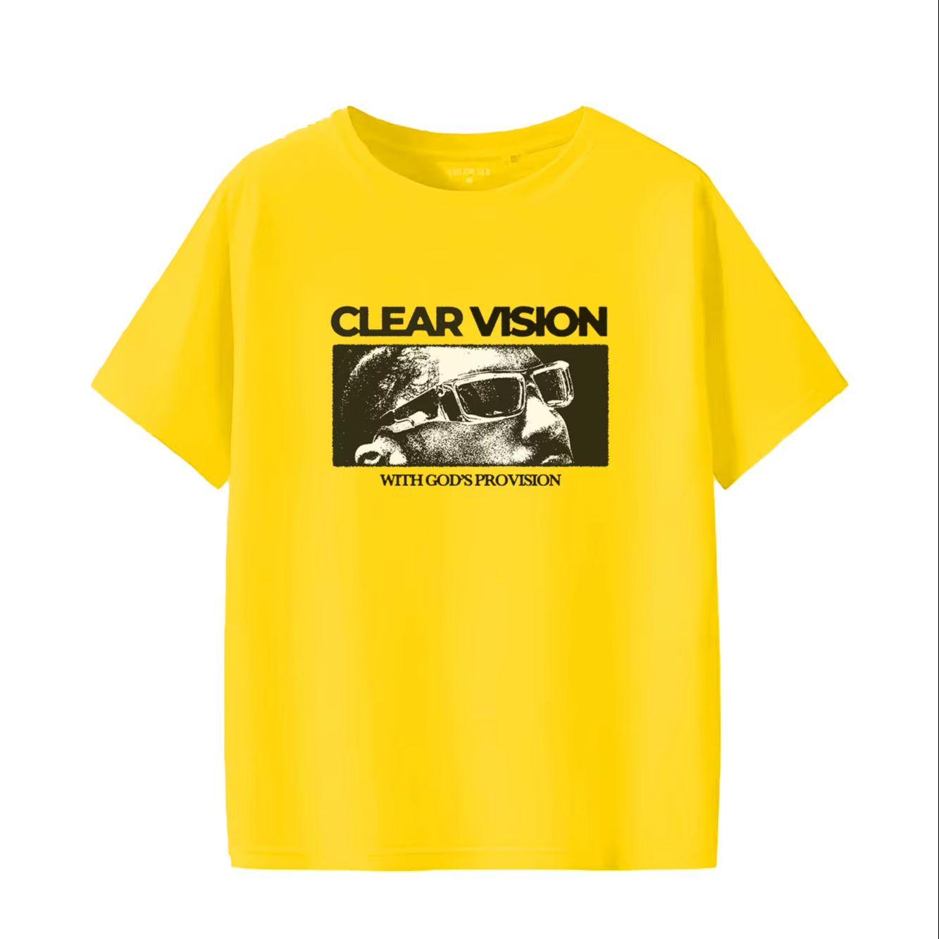 Fashionable printed and versatile short sleeved round neck Womens Tshirt S