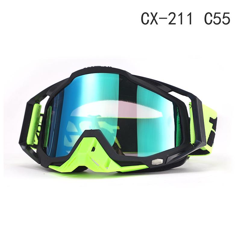 Gafas de Moto y Esquí a Prueba de Viento Transfronterizas: 100% Todoterreno, Equitación al Aire Libre y Protección para Descenso