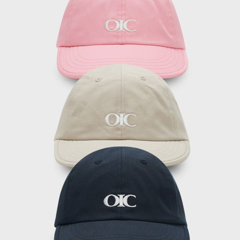 

OIOI COLLECTION Small Logo String Ball Cap (3 colors) PINK_FREE