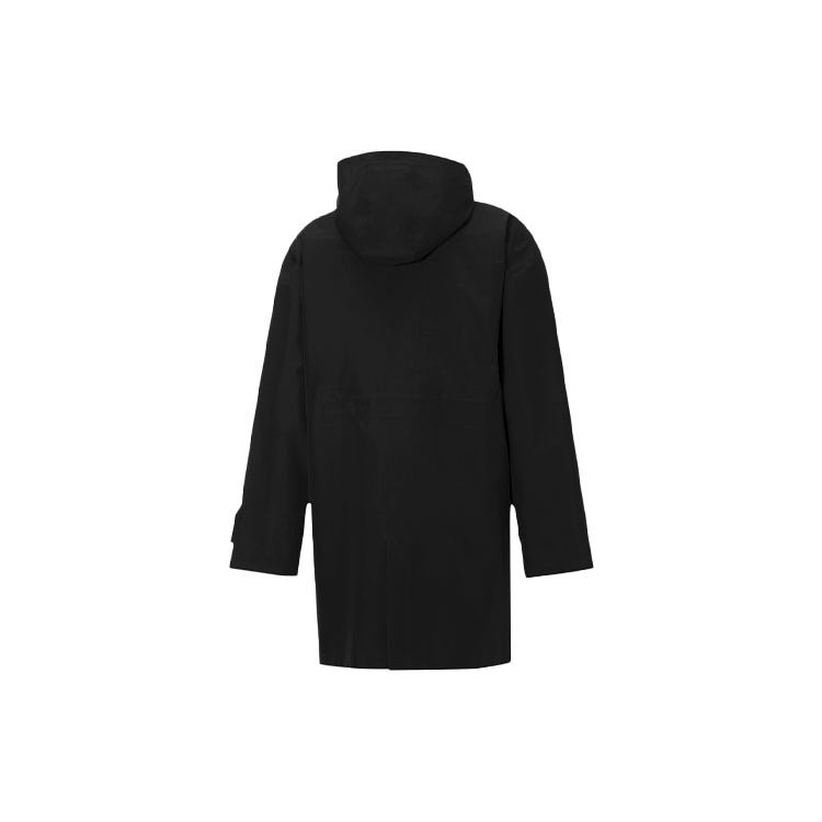 Puma X Pronounce Solid Color Packable Hooded Windbreaker Jacket Men Outerwear Black 532140-01