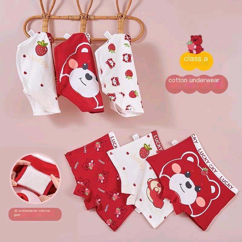 

4pcs Girls Underwear Kids Boxer Shorts Children s Underpants Comfortable Panties M
