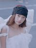 Poejidam Rose Veil Head Band In Black