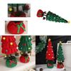 QX2E Tabletop Christmas Tree Ornaments Christmas Tree Decoration for Party Holiday