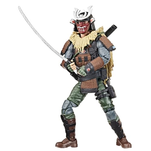 G.I. Joe Classified Series #174, Kyle Bud Jesso, Deluxe Collectible 6-Inch Samurai Action Figure with 19 Accessories