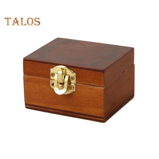 

Кукольный домик ящик для хранения миниатюрный деревянный ящик ретро модель ящика для хранения с замком для 1:12 Украшение кукольного домика дубильная кора