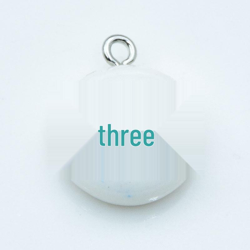 Cartoon Resin Expression Keychain Pendant with Chocolate Bean Candy - DIY Jewelry Accessory
