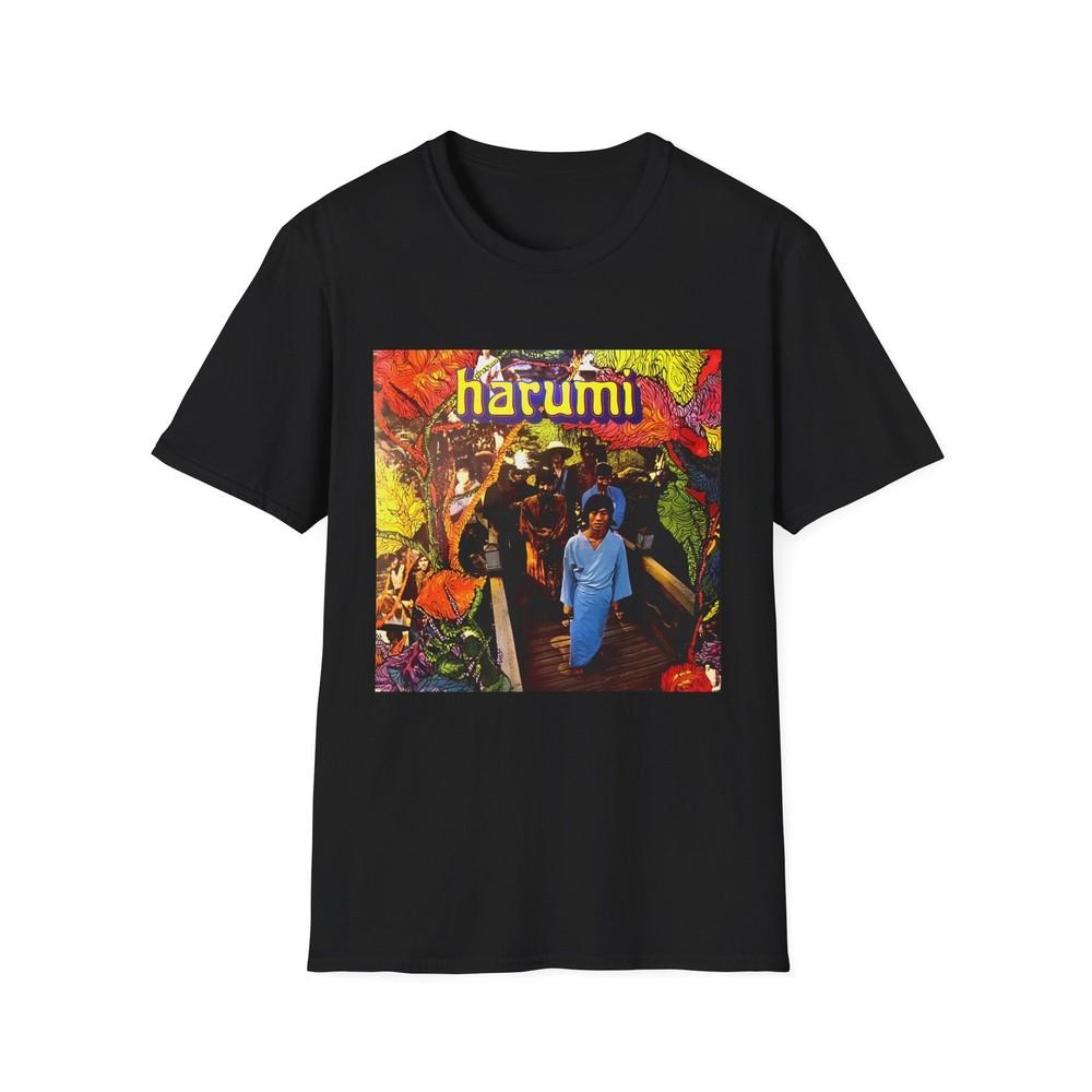 

harumi 1968 debut psychedelic album by harumi ando alternate cover tshirt XL
